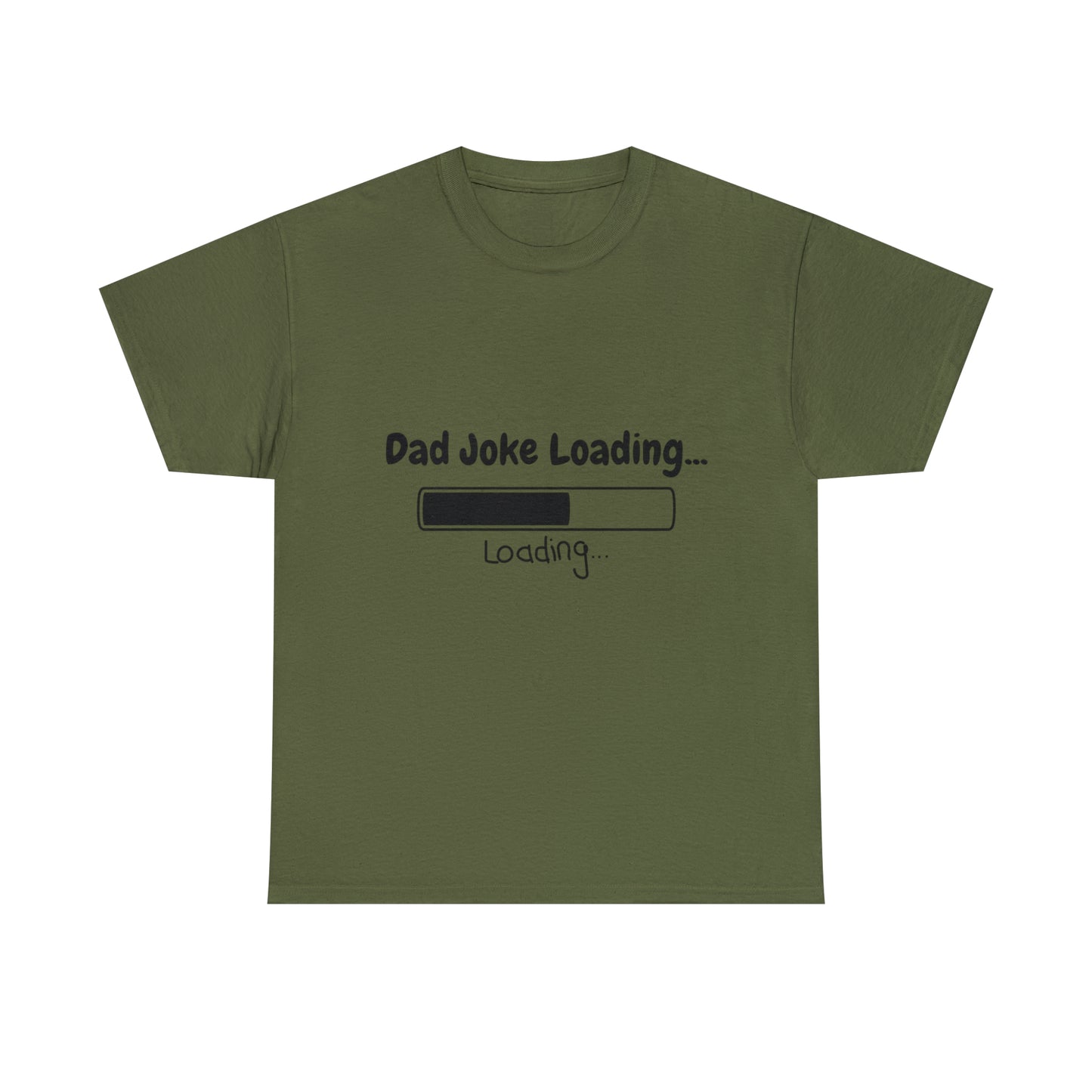 Add humor to Father's Day with our 'Dad Joke Loading...' Unisex Heavy Cotton Tee