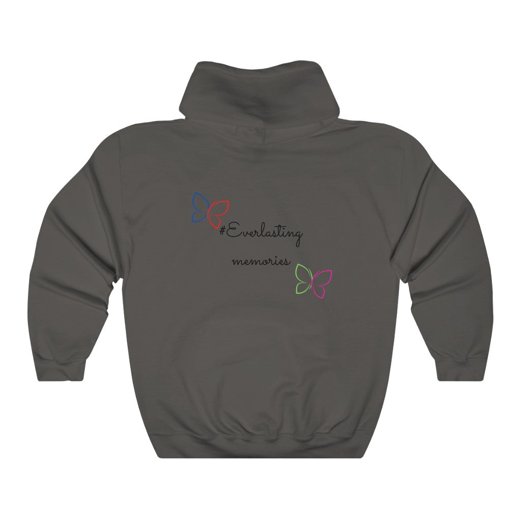 Apart of my heart will always be at  36 Barkers Island Road- Unisex Heavy Blend™ Hooded Sweatshirt