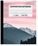 7.5 x 9.25 Composition Notebook [100 pages]