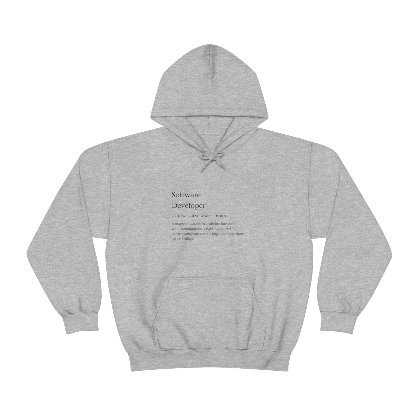 Code Master: Unleash Your Digital Wizardry with Our Software Developer Career Unisex Heavy Blend Hooded Sweatshirt