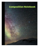 7.5 x 9.25 Composition Notebook [200 pages]