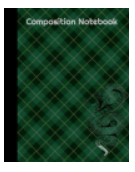 7.5 x 9.25 Composition Notebook [200 pages]