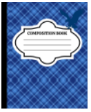 7.5 x 9.25 Composition Notebook [200 pages]