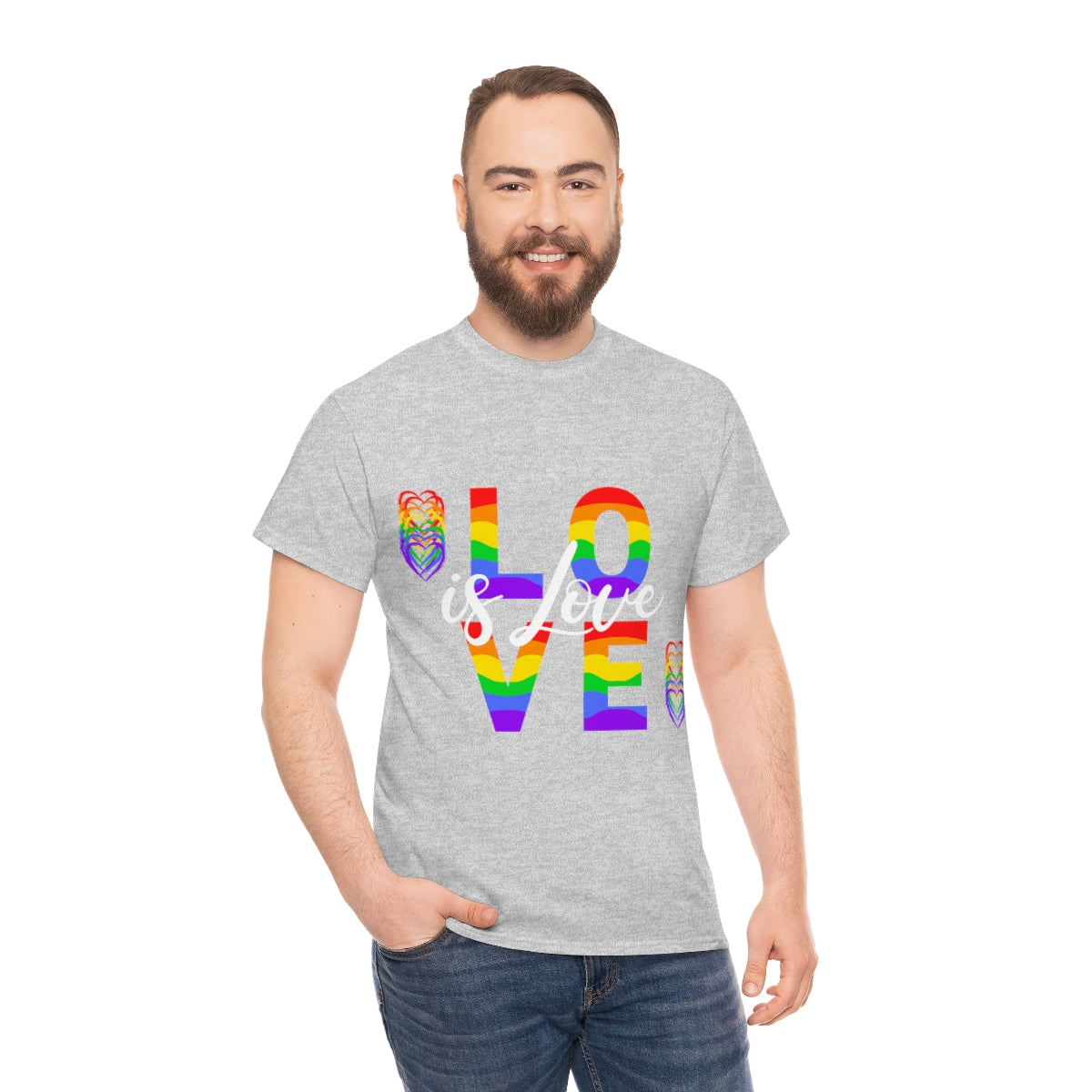 Love is Love [1] Unisex Heavy Cotton Tee