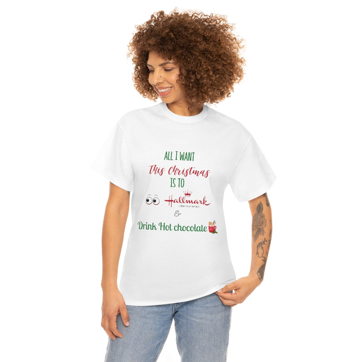 All I want [Hallmark]- Unisex Heavy Cotton Tee