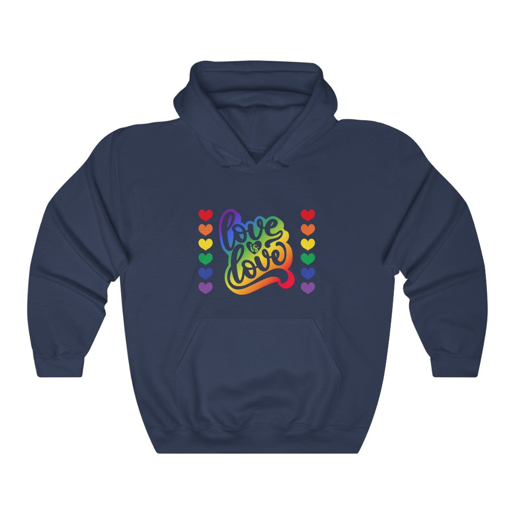 Love is Love [2] Unisex Heavy Blend™ Hooded Sweatshirt