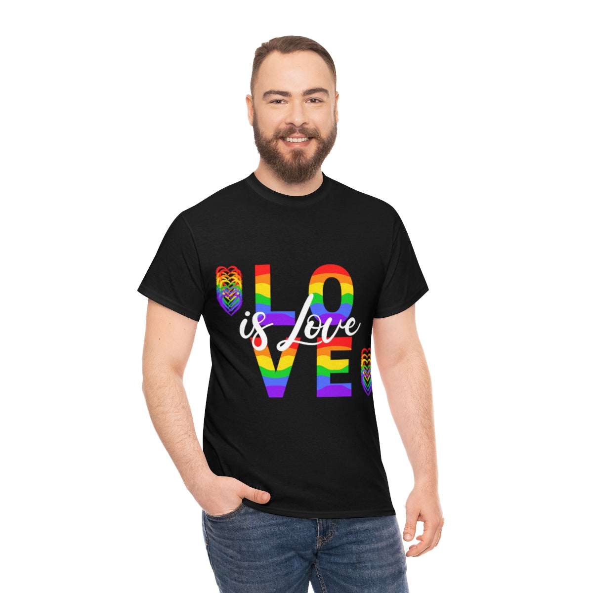 Love is Love [1] Unisex Heavy Cotton Tee