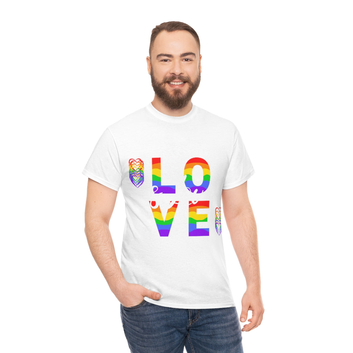 Love is Love [1] Unisex Heavy Cotton Tee