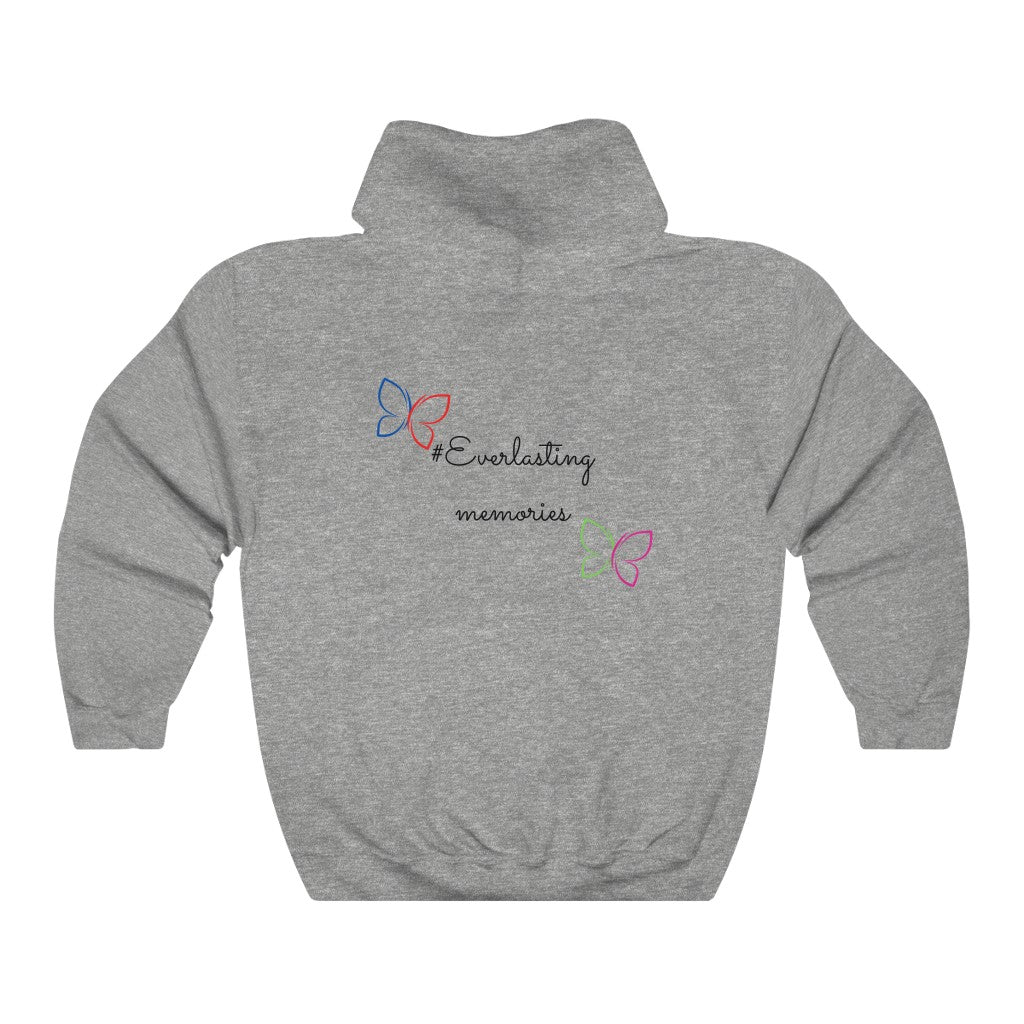 Apart of my heart will always be at  36 Barkers Island Road- Unisex Heavy Blend™ Hooded Sweatshirt