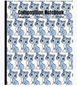 7.5 x 9.25 Composition Notebook [200 pages]