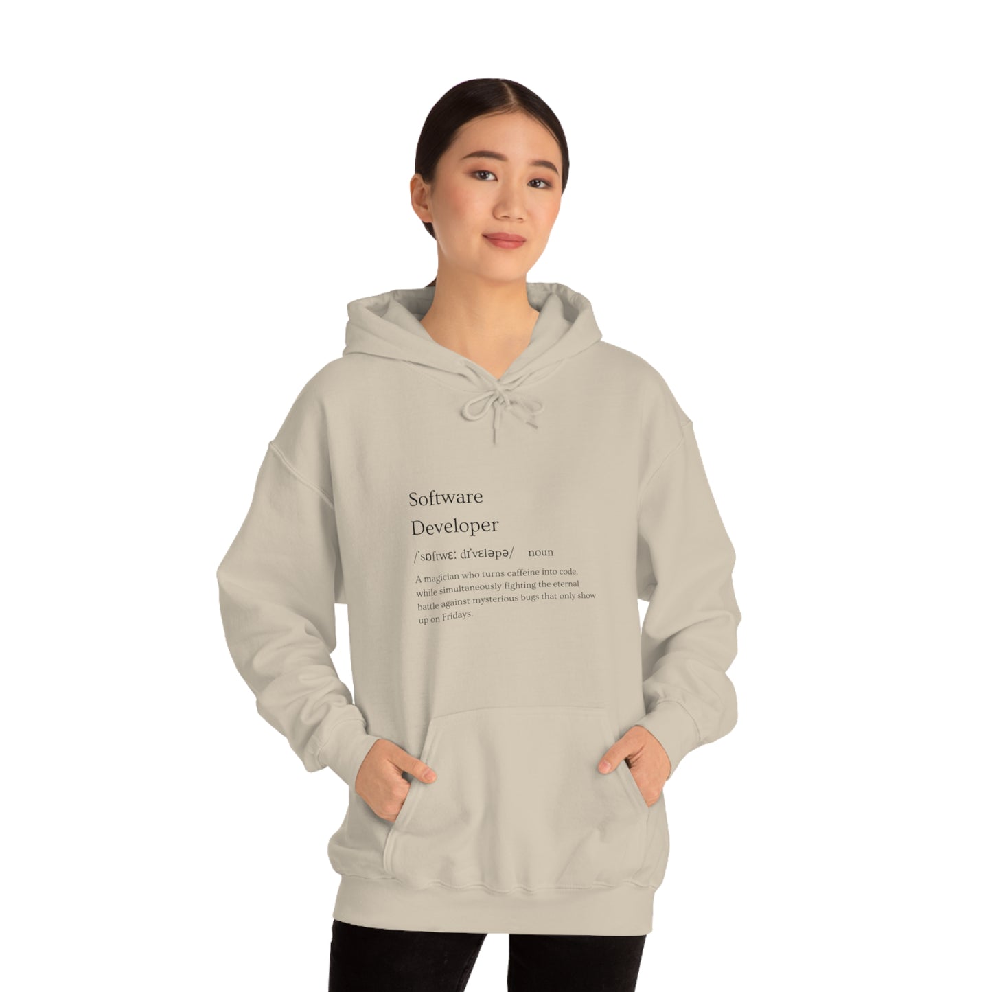 Code Master: Unleash Your Digital Wizardry with Our Software Developer Career Unisex Heavy Blend Hooded Sweatshirt