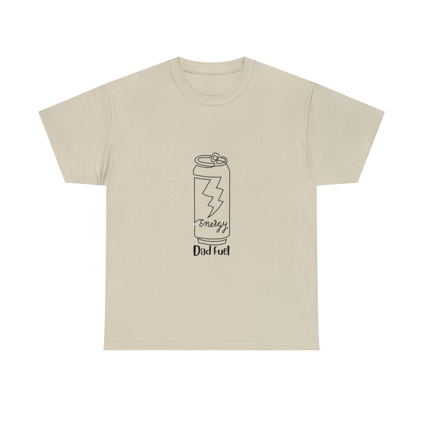 Fuel your dad's day with our 'Dad Fuel' Unisex Heavy Cotton Tee