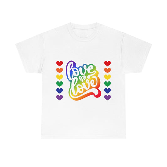 Love is Love [2] Unisex Heavy Cotton Tee