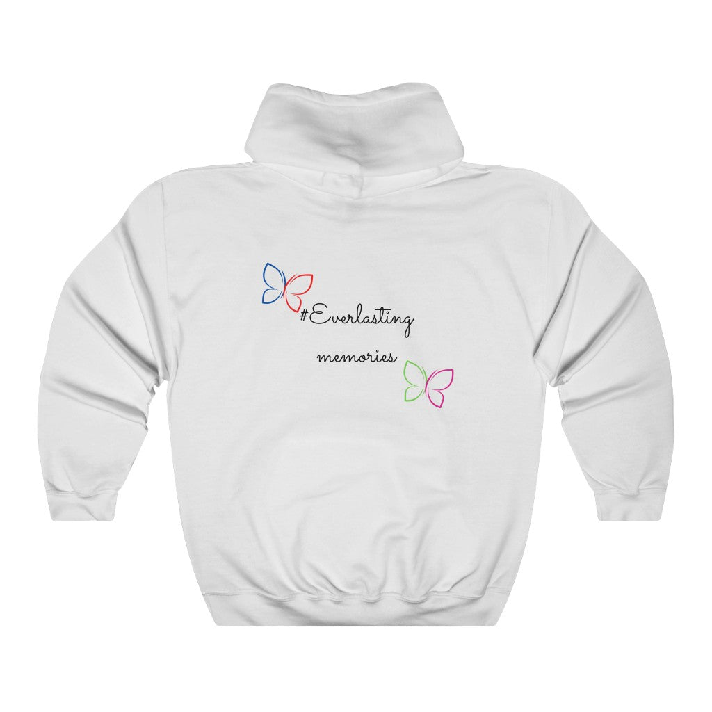 Apart of my heart will always be at  36 Barkers Island Road- Unisex Heavy Blend™ Hooded Sweatshirt