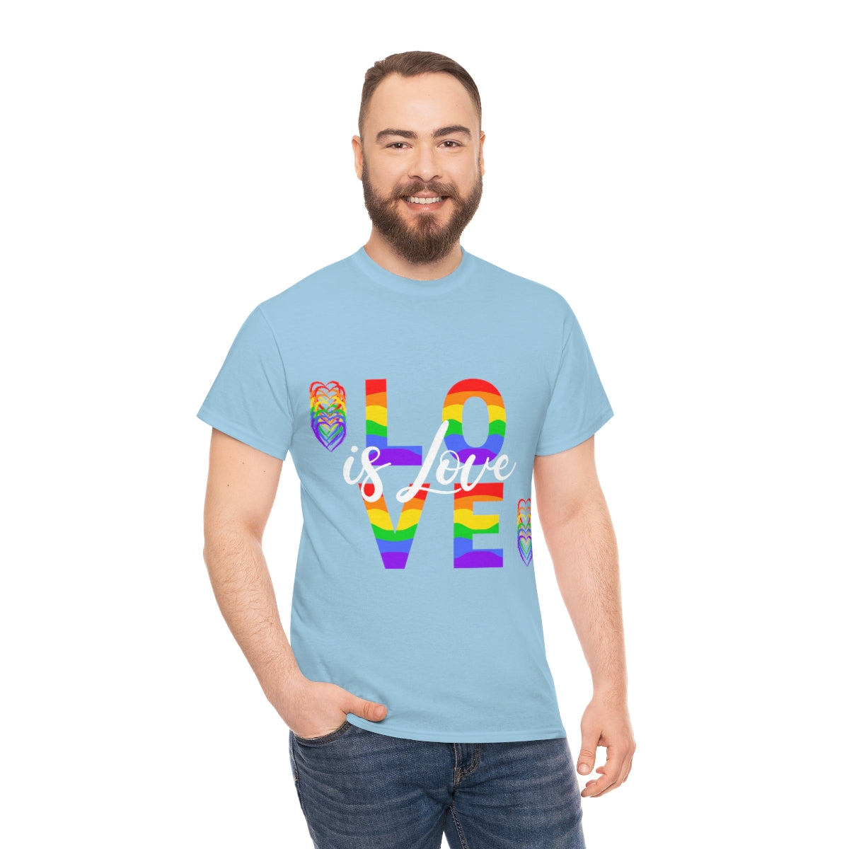 Love is Love [1] Unisex Heavy Cotton Tee