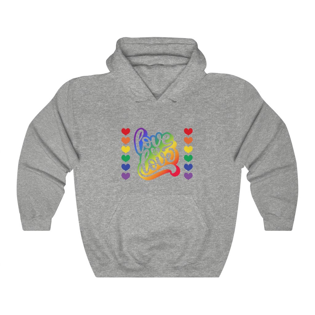 Love is Love [2] Unisex Heavy Blend™ Hooded Sweatshirt