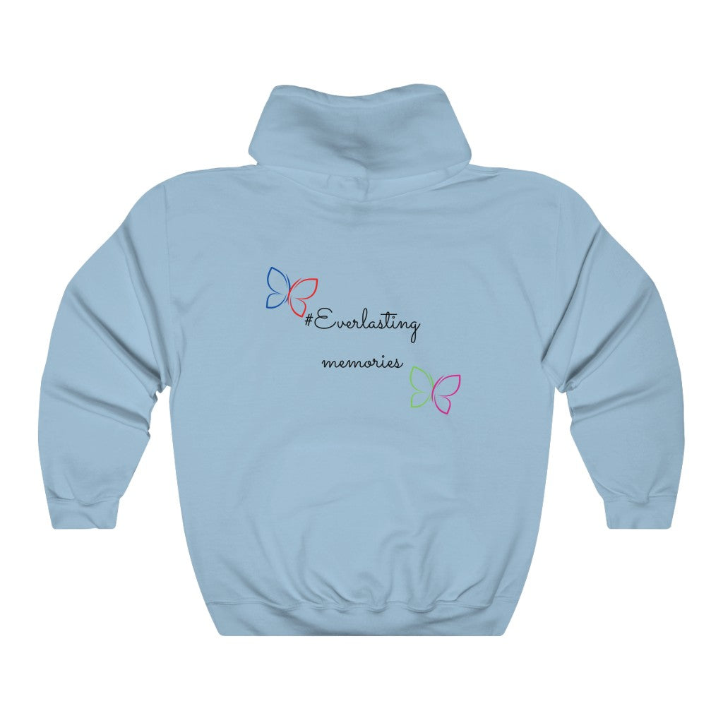 Apart of my heart will always be at  36 Barkers Island Road- Unisex Heavy Blend™ Hooded Sweatshirt