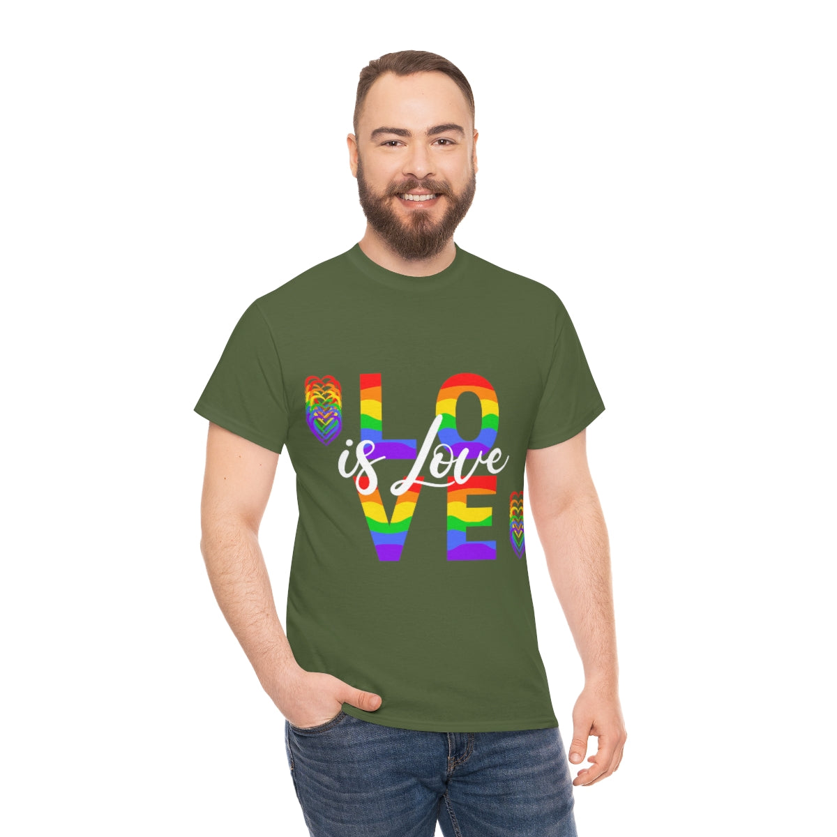 Love is Love [1] Unisex Heavy Cotton Tee