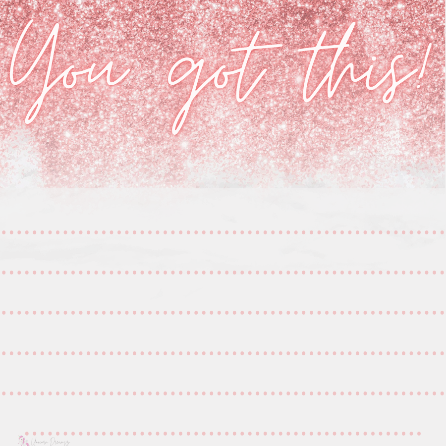 [Sticky Note Pads] You Got This! Dotted