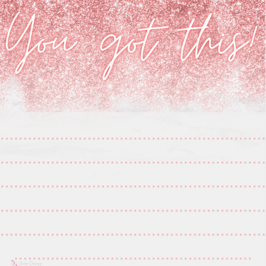 [Sticky Note Pads] You Got This! Dotted