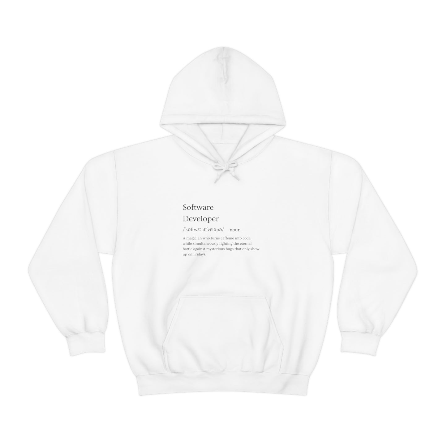 Code Master: Unleash Your Digital Wizardry with Our Software Developer Career Unisex Heavy Blend Hooded Sweatshirt