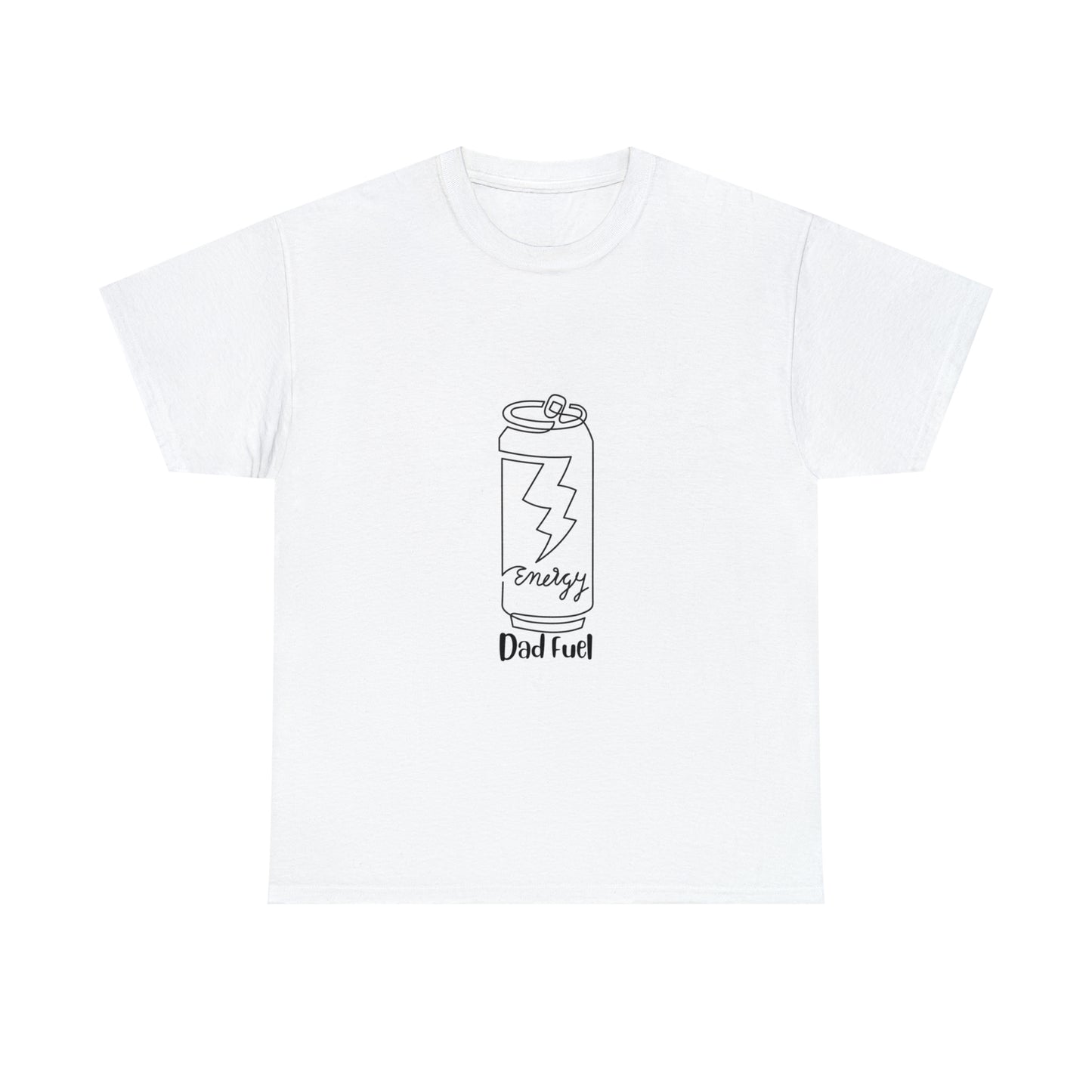 Fuel your dad's day with our 'Dad Fuel' Unisex Heavy Cotton Tee