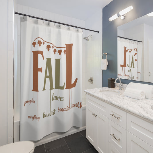 Fall Shower Curtains