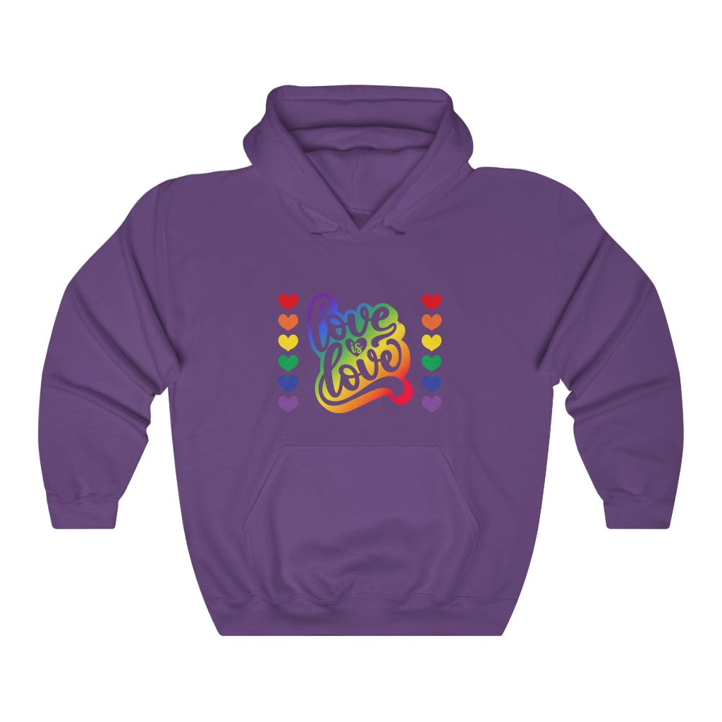 Love is Love [2] Unisex Heavy Blend™ Hooded Sweatshirt