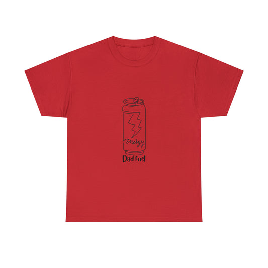 Fuel your dad's day with our 'Dad Fuel' Unisex Heavy Cotton Tee